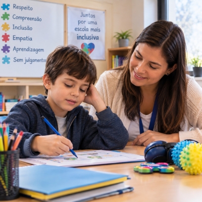 TIQUES E SÍNDROME DE TOURETTE: Estratégias Pedagógicas e Apoio ao Estudante